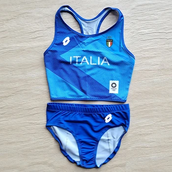 2021 ITALIA JAPÁN AUSZTRÁLIA Nemzeti csapat - nők Gyors futóruha sebesség Professzionális atlétika Singlet testreszabható logó
