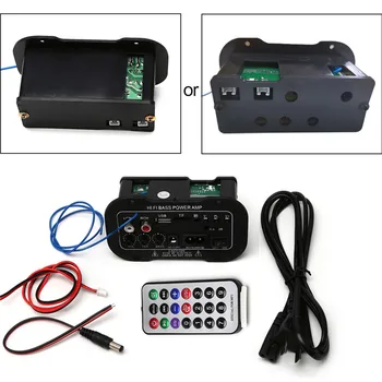 25W autó Bluetooth-kompatibilis mélynyomó Hi-Fi erősítő kártya Audio TF USB 220V / 12V / 24V távirányítóval 2.1 + EDR készlet