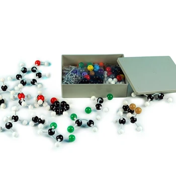 444 db kémiai molekuláris modell molekuláris modellkészlet szervetlen és szerves kémiához atomokkal Linkek és 1 eszköz