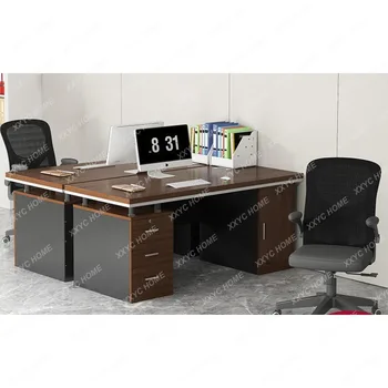 Asztali irodai személyzet Számítógép íróasztal Főnök íróasztal Háztartás minimalista Modern asztali munkapad