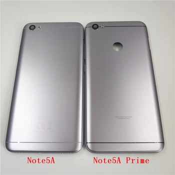  eredeti Xiaomi Redmi Note 5A / Note 5A Prime hátlapi tok akkumulátor hátsó ajtó Power Voluem gomb cserealkatrészekkel