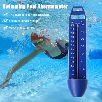  Fürdő hőmérő Könnyen olvasható mérő pezsgőfürdő hőmérő Víz úszó úszómedence hőmérő