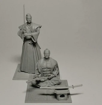 Gyanta 1/32. ábra Az ősi legénység 2 embert tartalmaz Modell Unassambled Unfest figuraépítő készlet