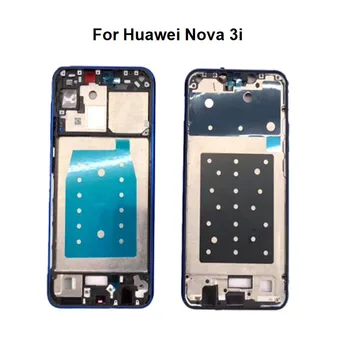 huawei Nova 3i középső kerethez Első ház LCD tartó Hátsó előlap Készülékház gomb P Smart Plus INE-LX1 L21