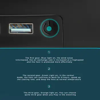 Játékkonzol tartozékok Fekete otthoni játékterem hűtőradiátor Series X-hez