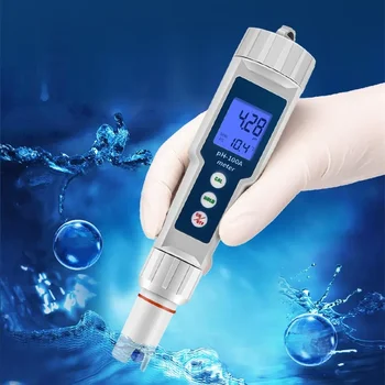 Kézi toll típusú PH mérő PH-100 pontosság 0,01 vízi kozmetikumok detektálása PH érték teszttoll