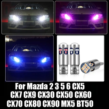 Mazda 2 3 5 6 CX5 CX7 CX9 CX30 CX50 CX60 CX70 CX80 CX90 MX5 BT50 2020 2021 2022 2023 2024 Autó LED parkolólámpa kiegészítők