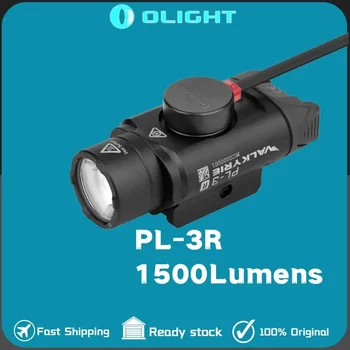 Original Olight PL-3R 1500Lumens Dual Mode beállító kapcsoló Újratölthető Weaponlight taktikai fény akkumulátorral