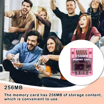 praktikus programkártya Kopásálló tárolóeszköz Adattakarékos Pontos memóriakártyák 256MB Gamepad tartozékok Egyszerű telepítés