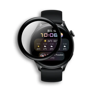  puha filmborító Huawei Watch 3 képernyővédő fóliához 3D teljes védőtok a Huawei Watch 3 Pro SmartWatch készülékhez