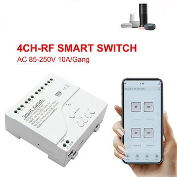 Tuya Smart Switch Wifi DIY időzítő vezeték nélküli vezérlő Smart Life LED világításkapcsoló Alexa kiegészítők