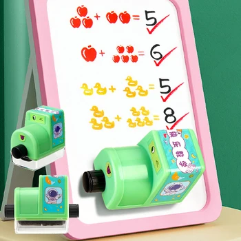 Összeadás Kivonás Szorzás osztás Görgős bélyegző kérdés Kacsa Apple Seal gyakorló eszközök Matematikai oktató játékok