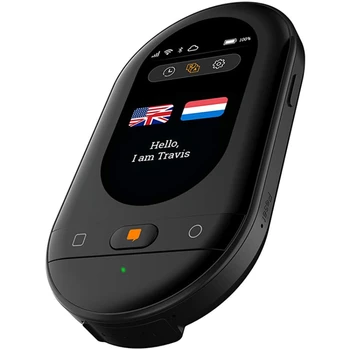 Új verzió Travis Touch Go Smart Pocket Translator 155 nyelv eSIM kétirányú fordítások érintőképernyős hotspot